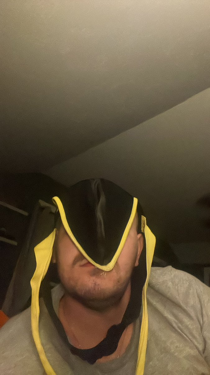 PoRn_Ho's tweet photo. Broke a jock strap tonite so the only option was on head #gay #wisconsin #daddy #fathersday https://t.co/H1Woo0Hxlb