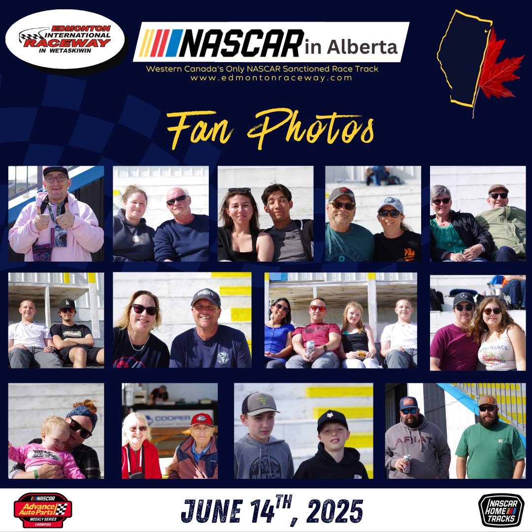 Here are some fan photos from the weekend! Thank you to those that came out despite the cloudy weather-thankfully it had cleared up just in time!

#EdmontonEvents #nascarracing #latemodel #yycevents #IMCA #imcamodifieds #yegevents #drivers #NASCAR