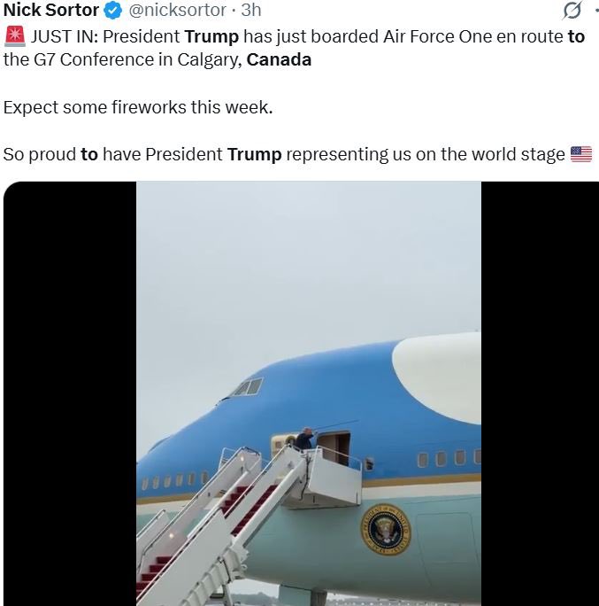 MelissaRedpill's tweet photo. Just so happens President Trump is going ABROAD today.... hmmmmm. https://t.co/G1qyvxM6pR