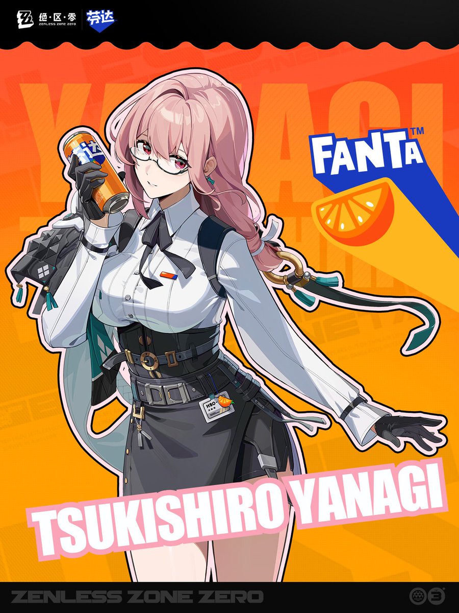 Section 6 Collab Artworks From Zenless x Fanta Collab