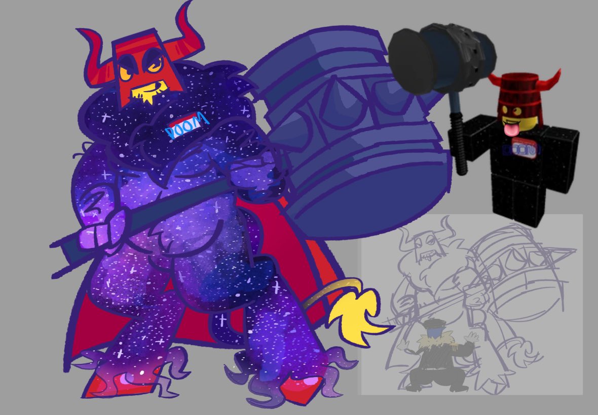 ocomk0's tweet image. Burppp #ROBLOX #mrdoombringer