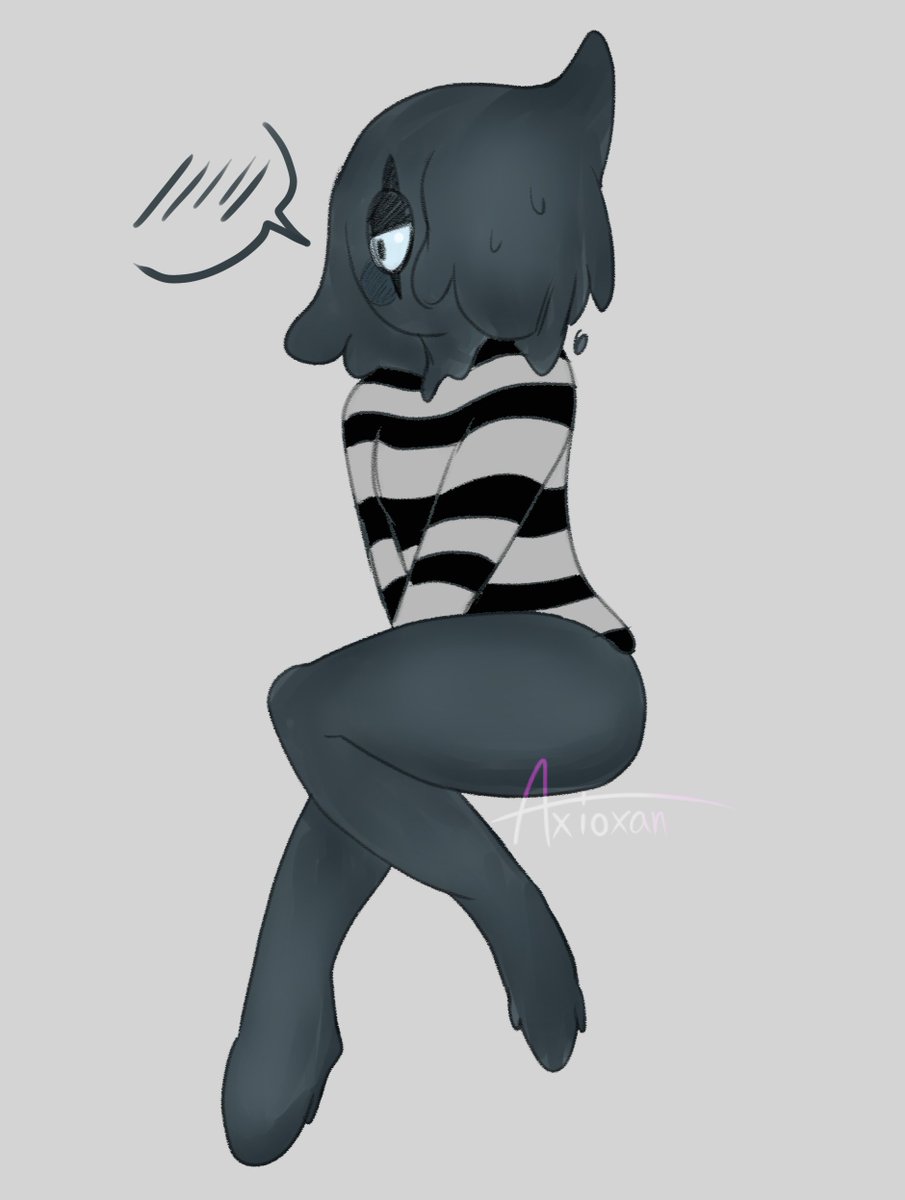 been awhile since ive drawn
heres some blot fanart

#dandysworldnsfw #blotdandysworld