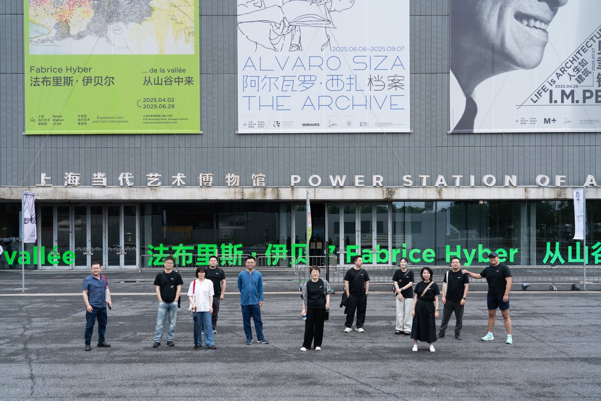 GLA_Design_2010's tweet photo. 📒Architecture is Life: GLA Invited to Shanghai to Tour I.M. Pei Retrospective &amp; Siza Exhibition with Architecture Practice

⏰June 13, 2025
📍Power Station of Art, Shanghai

#LifeAsArchitecture #IMPeiExhibition #SizaArchives #PowerStationOfArt #ArchitecturalPractice https://t.co/SDMAdvgG77