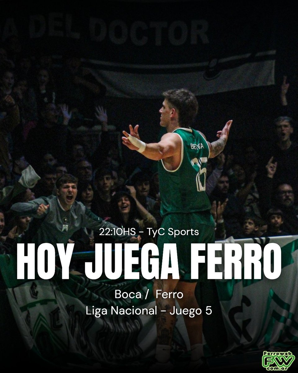🏀 ¡HAGAMOS HISTORIA! ¡SOMOS #FERRO!
