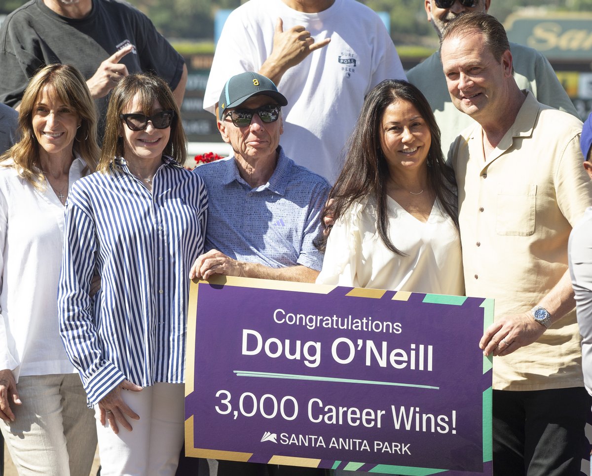 Thoroughbred Owners of California (@toc_racing) on Twitter photo Congratulations, HERO TO ZERO
<a href="/santaanitapark/">Santa Anita Park</a> R8, 6/15/25
Owner: Reddam Racing LLC
Trainer: <a href="/DougONeill1/">Doug O'Neill</a>
Jockey: <a href="/umbyrispoli/">Umberto Rispoli</a> Congratulations, HERO TO ZERO
<a href="/santaanitapark/">Santa Anita Park</a> R8, 6/15/25
Owner: Reddam Racing LLC
Trainer: <a href="/DougONeill1/">Doug O'Neill</a>
Jockey: <a href="/umbyrispoli/">Umberto Rispoli</a>