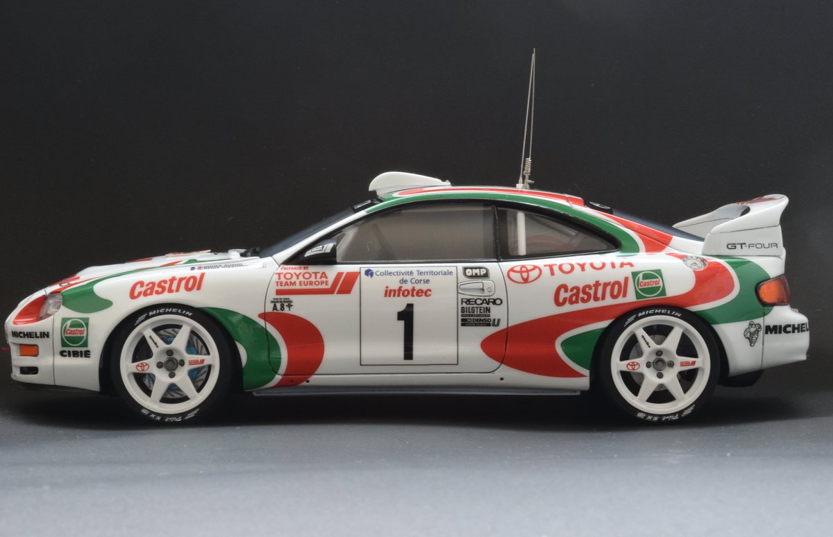 TAMIYA 1/24 TOYOTA CELICA GT-FOUR (ST205) '95 Tour de Corse Winner