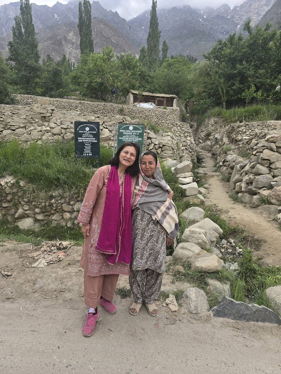 nishatriaz's tweet image. Met my childhood friend Najma after 30 years. Life gave me education, she didn’t get the chance. But today, her daughter Alizeh becomes the first dental hygienist in their village. Education doesn’t just change lives, it transforms generations.
#education #girls #hunza