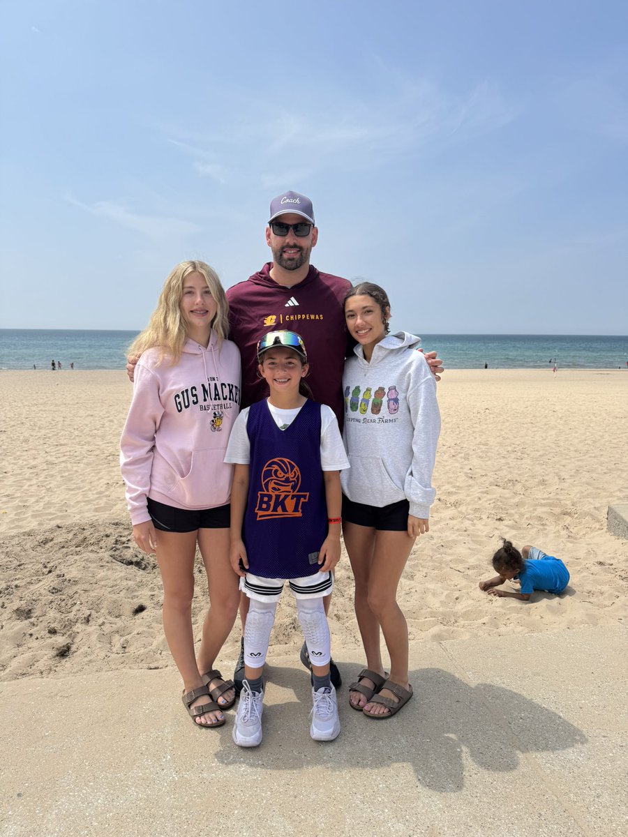 The most important role in life is father. Enjoyed the weekend in Ludington at the Gus Macker. Certainly brought back great memories.
