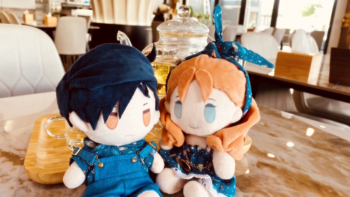 #フェリアネ　
#推しぬい
※自作ぬい