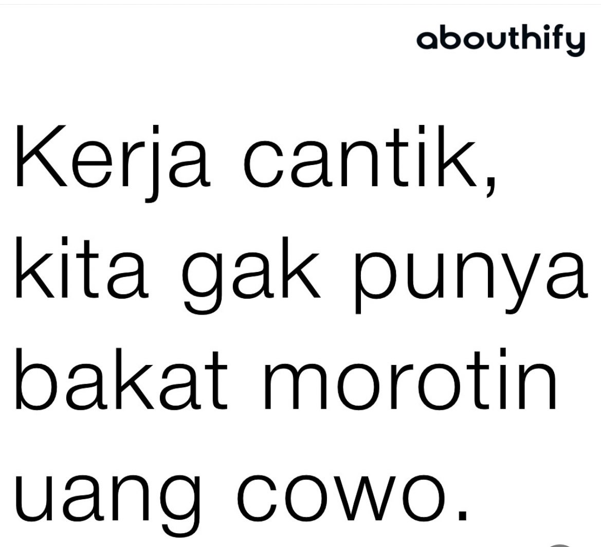 gk bakat morotin maunya di royalin😜