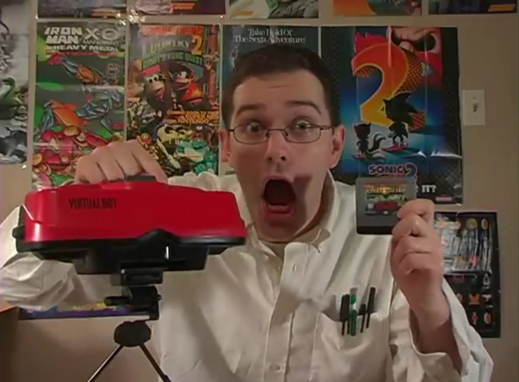 DailyAVGNQuotes's tweet image. "Water World... on Virtual Boy! It's like pukin' on a pile of shit!"
Episode 42: Virtual Boy
