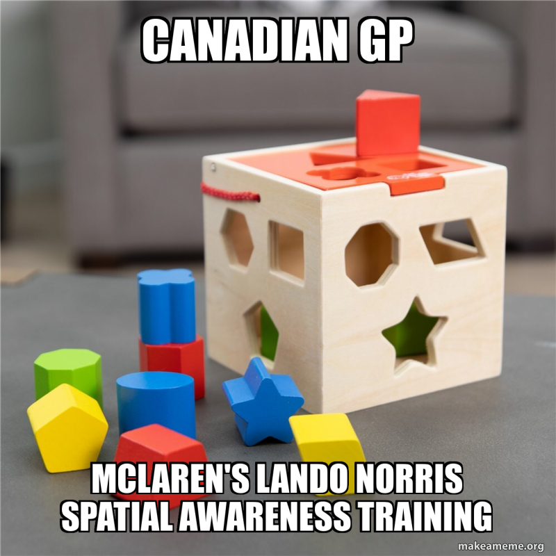 brainsmatter's tweet photo. Back to some training ...  #CanadianGP #Formula1 #F1 #mclaren #LandoNorris https://t.co/NA56Ygri3D