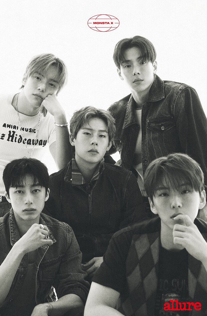 MONSTAXBASE's tweet photo. Monsta X for Allure Korea #몬스타엑스 #MONSTA_X https://t.co/uqsY2K0c4Q
