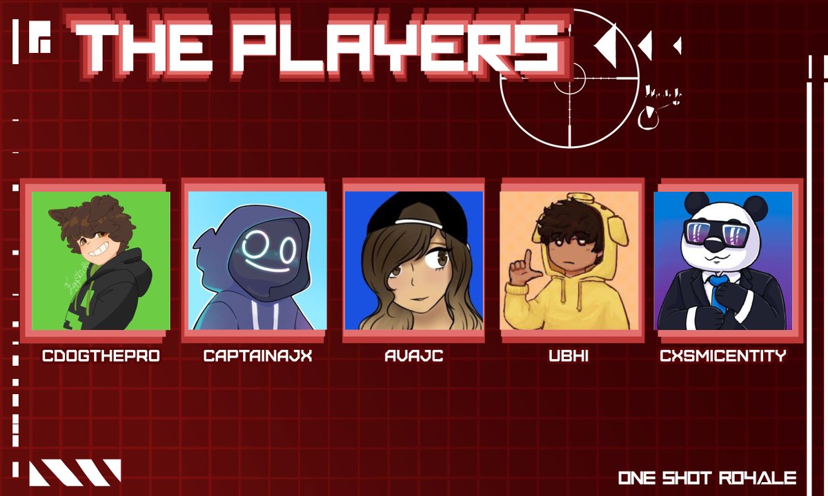 Streamers Against Cancer (@streams4sarcoma) on Twitter photo Announcing the 10th batch of players!
<a href="/CdogThePro/">CdogThePro</a> <a href="/CaptainAJX/">AceJX</a> <a href="/_AvaJC_/">AvaJC</a> <a href="/ubhilmao/">ubhi ๐</a> <a href="/CxsmicEntity/">CxsmicEntity</a>
Only one has what it takes to win, watch them compete in Streamers Against Cancer x <a href="/OneShotRoyale/">One Shot Royale</a> on July 19th at 12pm EST / 5pm BST! Announcing the 10th batch of players!
<a href="/CdogThePro/">CdogThePro</a> <a href="/CaptainAJX/">AceJX</a> <a href="/_AvaJC_/">AvaJC</a> <a href="/ubhilmao/">ubhi ๐</a> <a href="/CxsmicEntity/">CxsmicEntity</a>
Only one has what it takes to win, watch them compete in Streamers Against Cancer x <a href="/OneShotRoyale/">One Shot Royale</a> on July 19th at 12pm EST / 5pm BST!