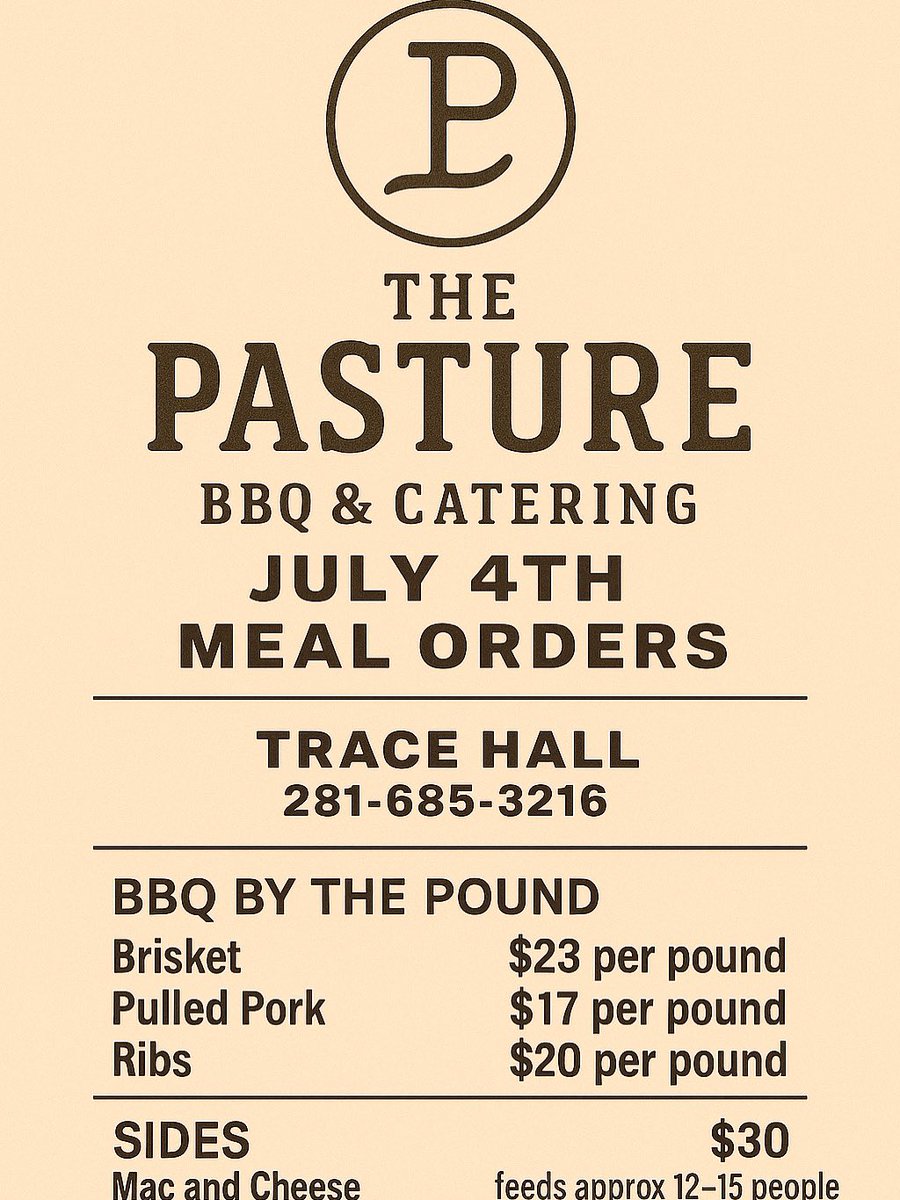 The Pasture BBQ tweet media