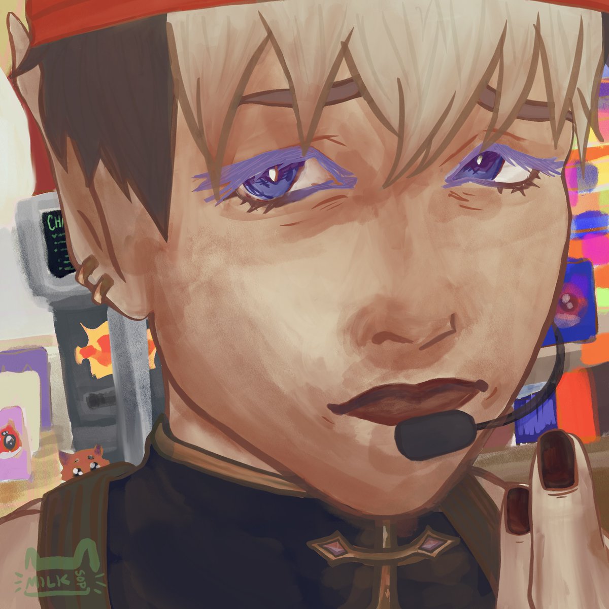 _mmilksop's tweet image. PSA: please, please, please be nice and normal to customer service/retail workers. I did not ask for trauma dumping on a minimum wage salary.
aaanyways, ruze is stinky.
#CrimzonMuze