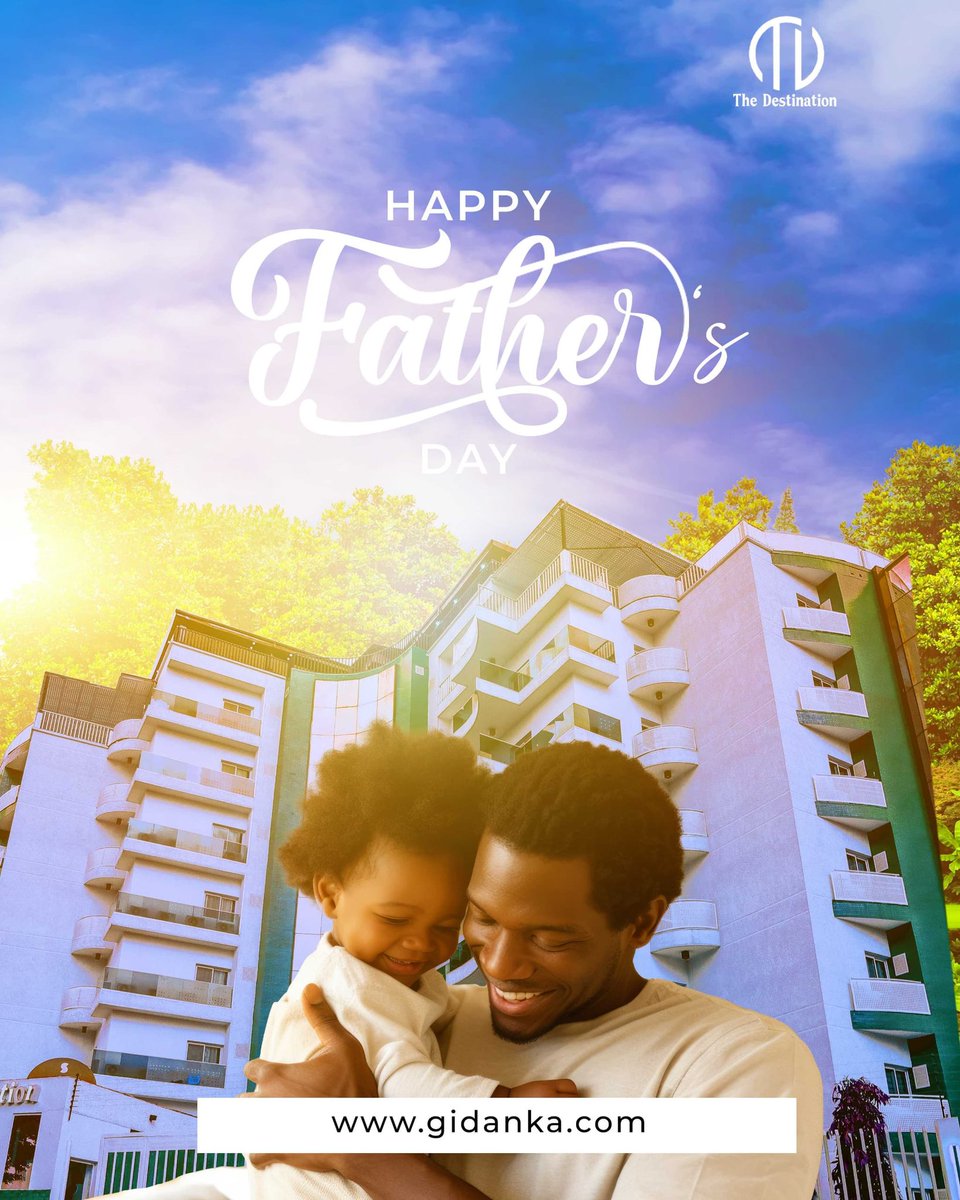 Today, we honour the strength that never boasts, and the love that builds homes and legacies. We celebrate fathers - the first door we ever knocked on.

 To the anchors, the protectors, the silent heroes... Happy Father’s Day. 👔💙🥳

#fathersday #gidanka