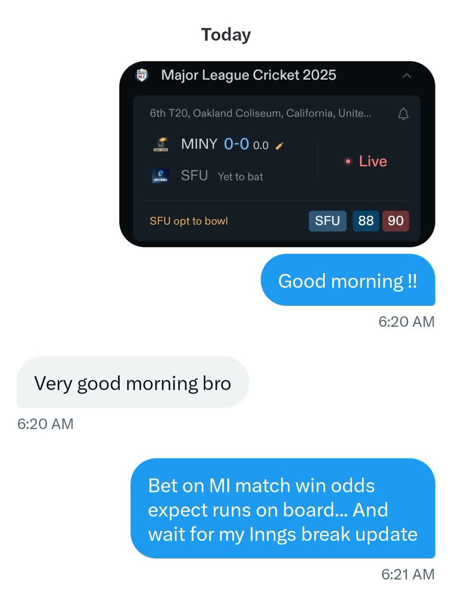 BBL2025's tweet photo. Back to back 4/4 ✅
Most saw a problem, I saw an opportunity
https://t.co/MGvxCX2wcn
In a year there will be summer, there will be winter, there will be a rainy season.
Only serious & disciplined followers will be able to ride in my journey.
#MLC2025 #MLC25 #MLC #MLCCricket https://t.co/iRGwmOxn7o