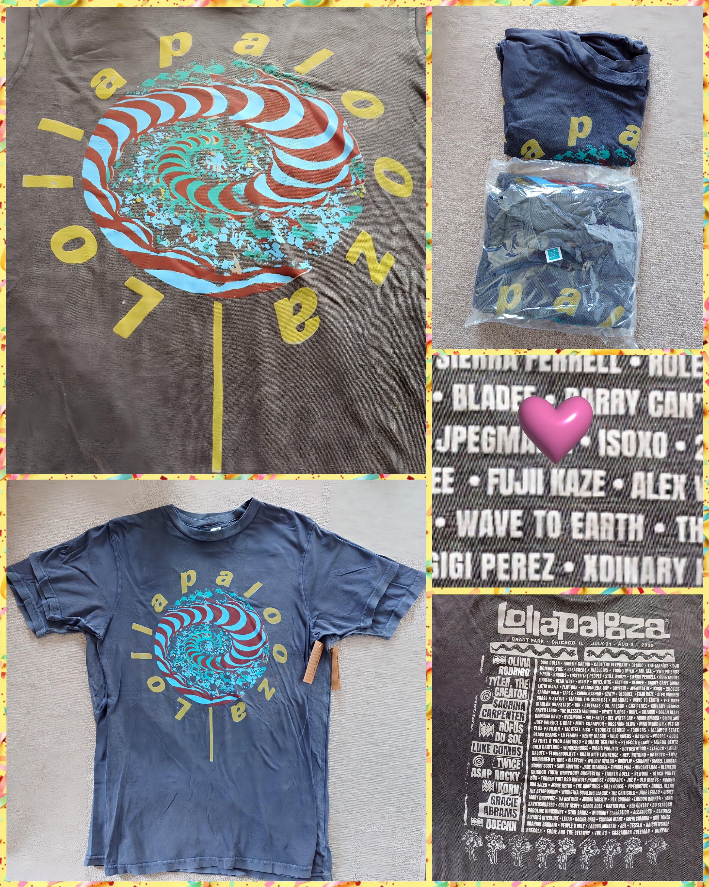 Lollapalooza ヴィンテージTシャツ 藤井風 TWICE（新品