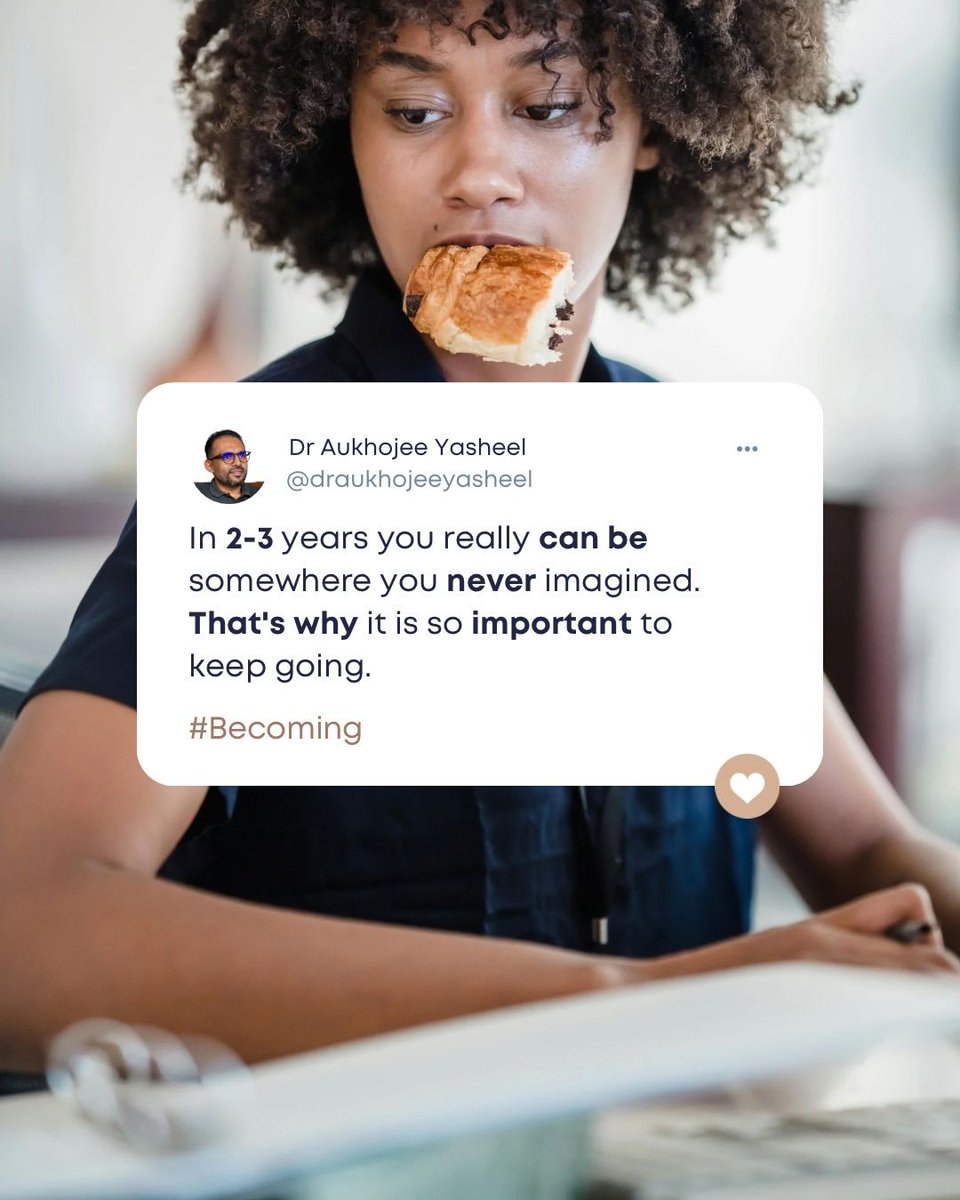 draukhojee's tweet photo. A lot can change in a few years.
So refuse to give up.
Keep showing up. Keep building.
In 2–3 years, you’ll thank yourself for not quitting.
You’re closer than you think.

#KeepGoing #TrustTheJourney #FutureYouWillThankYou #GrowthMindset #LongTermVision #DailyMotivation #ForYou https://t.co/RouLfpdEXK