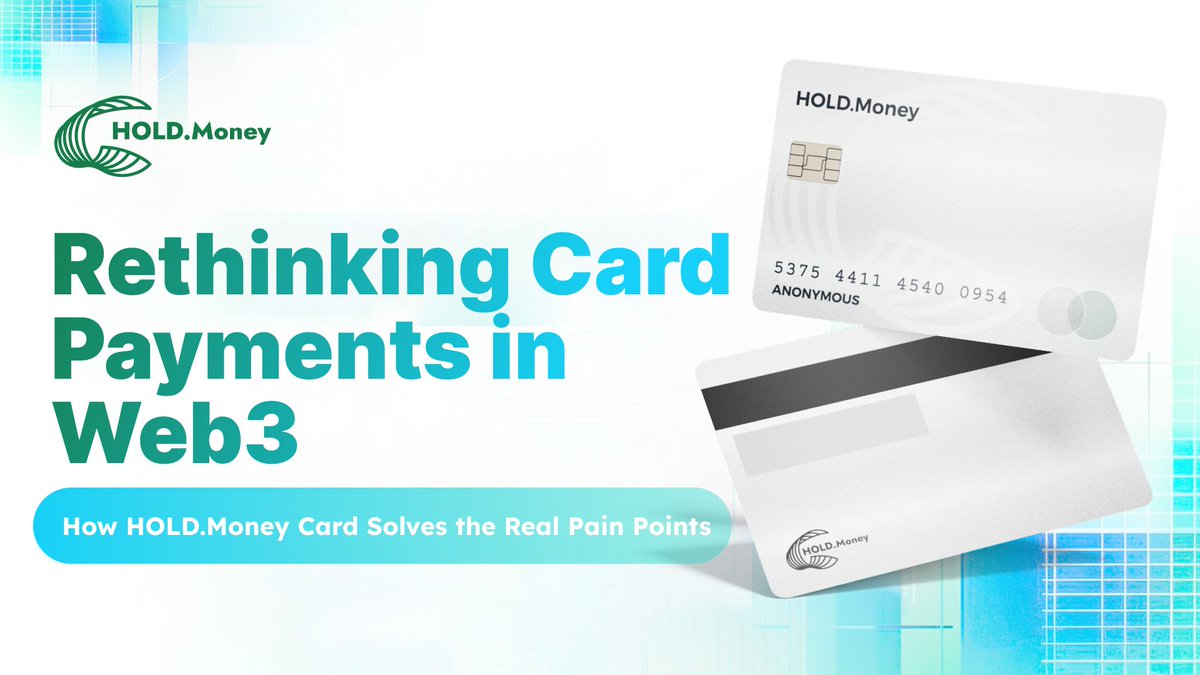 holdmoney_ (@holdmoney_) on Twitter photo 💳 Rethinking crypto card payments in Web3?
HOLD.Money Card isn't just another crypto card — it's:
🔐 Self-custodied (Safe multi-sig)
💸 On-chain yield via <a href="/CurveFinance/">Curve Finance</a>
⚡ DeFi-integrated
🌍 Globally accepted (ATM, Google/Apple/Alipay)
Pay securely, earn 💳 Rethinking crypto card payments in Web3?
HOLD.Money Card isn't just another crypto card — it's:
🔐 Self-custodied (Safe multi-sig)
💸 On-chain yield via <a href="/CurveFinance/">Curve Finance</a>
⚡ DeFi-integrated
🌍 Globally accepted (ATM, Google/Apple/Alipay)
Pay securely, earn