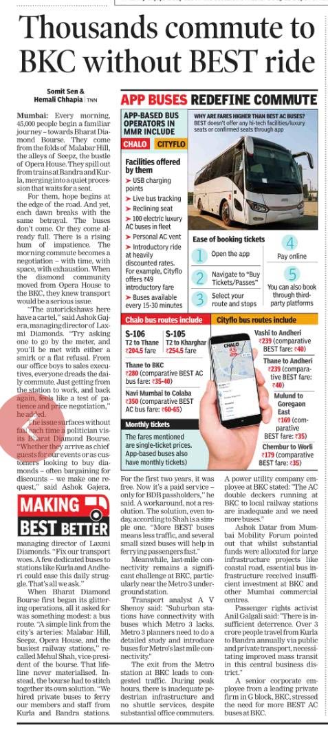 Somit Sen 🇮🇳 (@somitsentoi) on Twitter photo Thousand commute to BKC without BEST ride <a href="/hChhapiaTOI/">hemali chhapia</a> and I report in <a href="/TOIMumbai/">TOI Mumbai</a> #MakingBESTbetter Thousand commute to BKC without BEST ride <a href="/hChhapiaTOI/">hemali chhapia</a> and I report in <a href="/TOIMumbai/">TOI Mumbai</a> #MakingBESTbetter