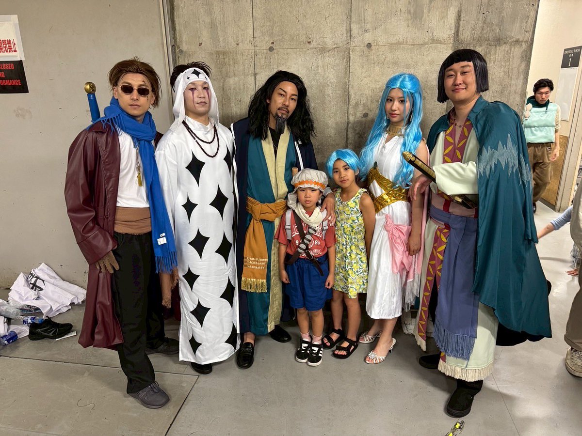 パブエネ的ワンピース アラバスタ編でした！
ワンピースの中でも1番好きな話だし
その中でもペルが1番好きなキャラクターだったので無事に終えられて感無量です！✨
どうでしたでしょうか？(^^)
この超大作に関わってくれた人全員に感謝✨
ありがとうございました！