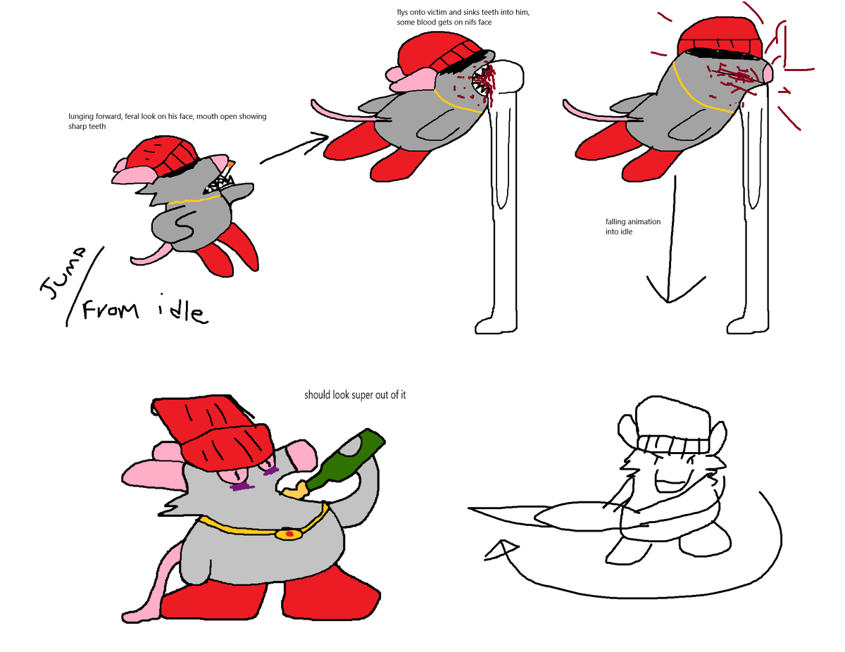 TeamLumba's tweet image. the amazing concept art of nif: vol. 1