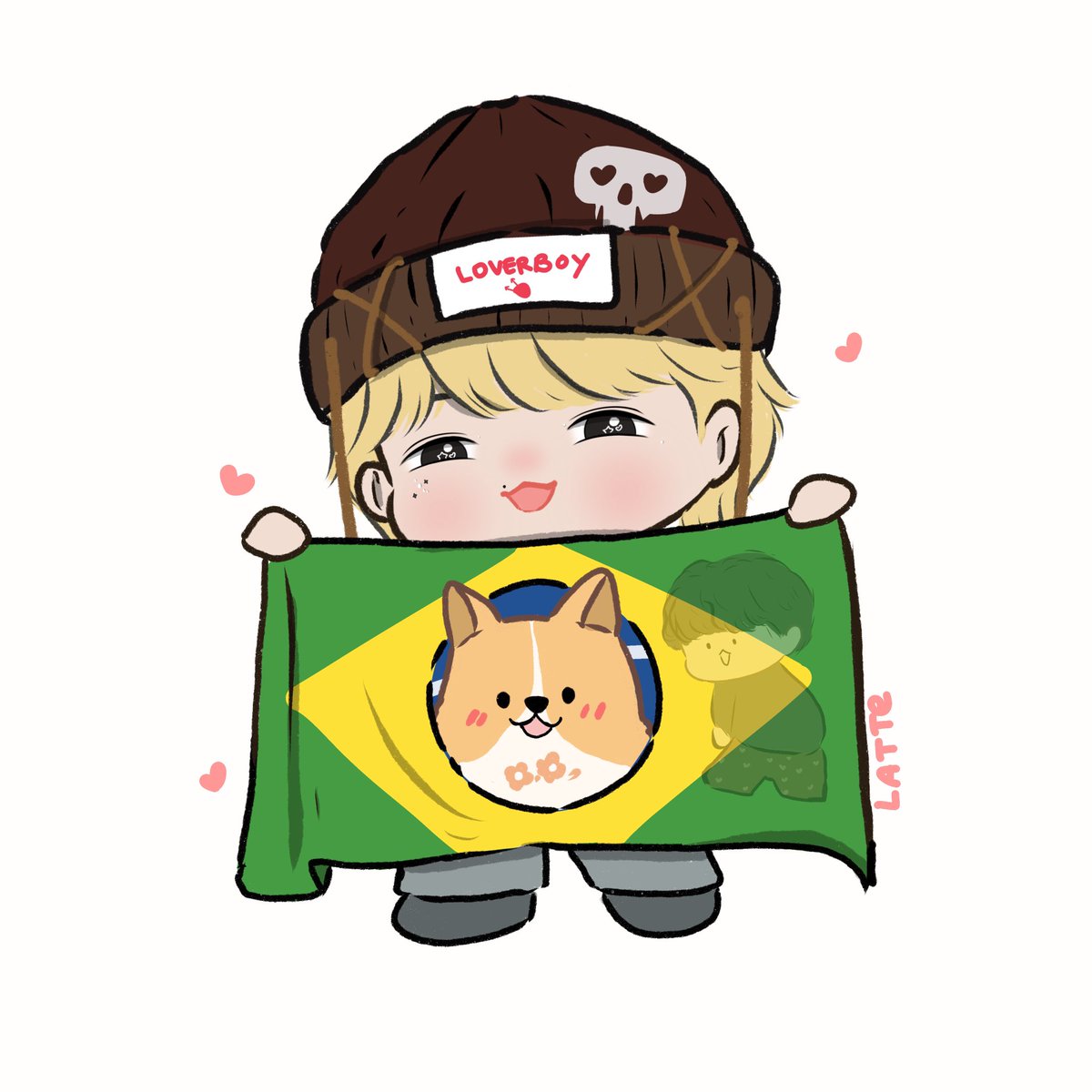 hundredlatte_'s tweet image. day2 with mongreyeongie 🐶💕

#BAEKHYUN
#ReverieSãoPaulo