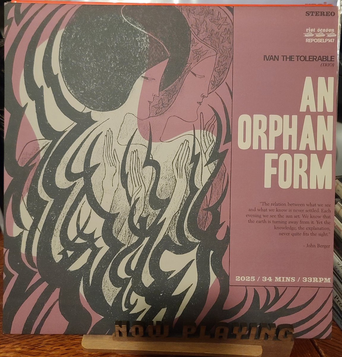 Poison Stone (@poisonstone1) on Twitter photo Ivan the Tolerable - An Orphan Form. Okay, not sure I can even pigeonhole this into a genre. Maybe ambient free jazz? It's crazy but just what I would except from Riot Season, an amazing label that continues to surprise me with unique releases. <a href="/riotseasonrecs/">ππππ ππππππ πππππππ</a> #jazz #experimental Ivan the Tolerable - An Orphan Form. Okay, not sure I can even pigeonhole this into a genre. Maybe ambient free jazz? It's crazy but just what I would except from Riot Season, an amazing label that continues to surprise me with unique releases. <a href="/riotseasonrecs/">ππππ ππππππ πππππππ</a> #jazz #experimental