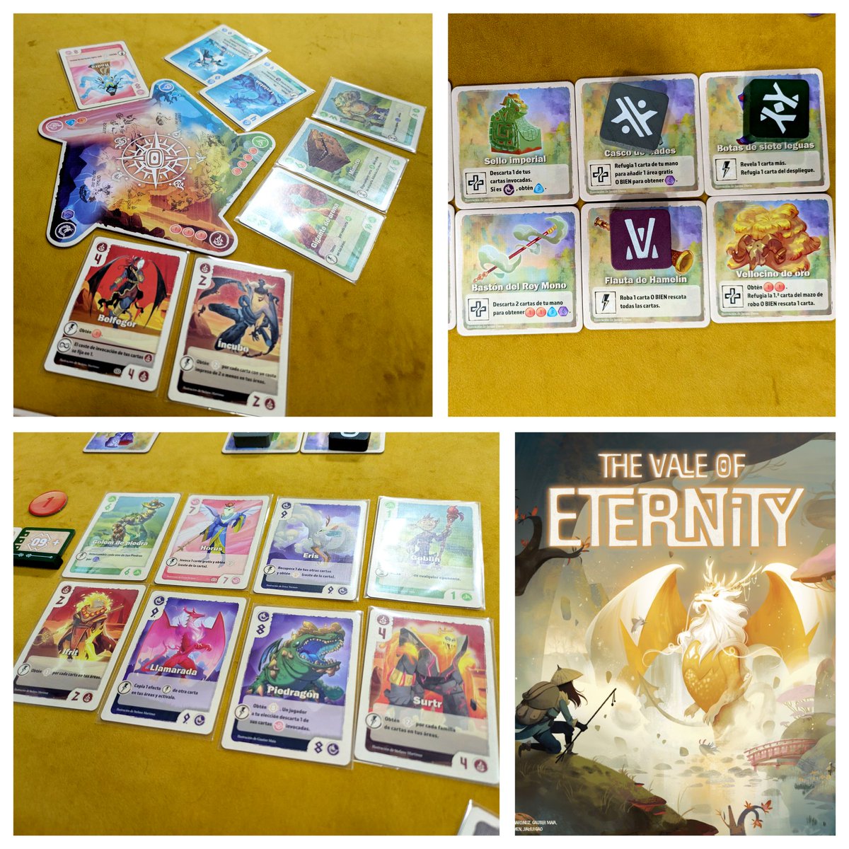 Ahora que he jugado El Valle de la Eternidad en mesa me ha gustado más que las veces que lo jugué online. Algunos juegos es mejor para una primera partida jugarlo en físico para enterarte mejor de cómo va.

#juegosdemesa <a href="/DA2juegos/">DA2 Club de Juegos</a>