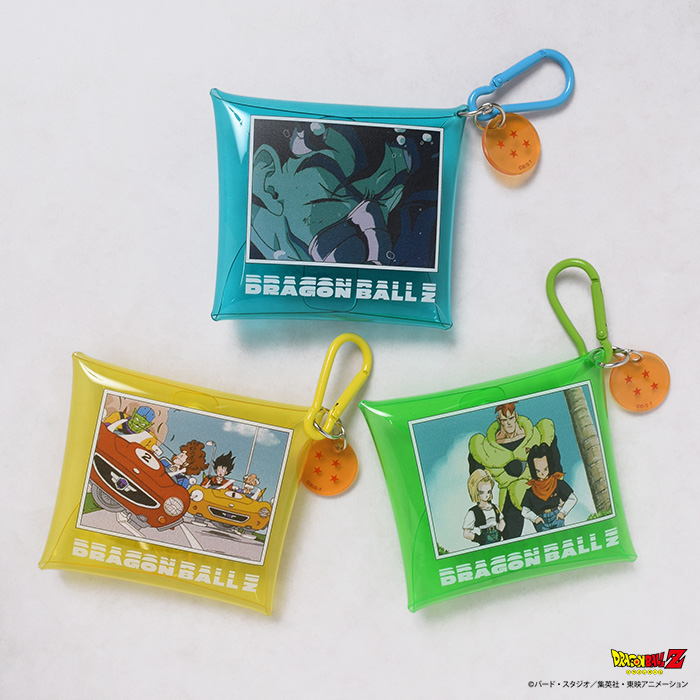 ドラゴンボールZのアニメシーンを切り取ったクリアPVCポーチ】 小物や