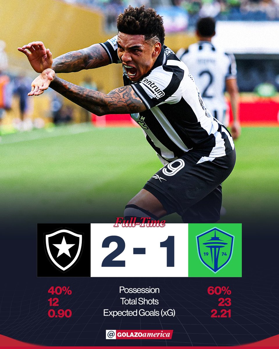 Seattle Sounders fall to Botafogo in their Club World Cup opener at Lumen Field💥