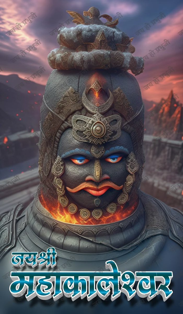 ॐ श्री शिवाय नमस्तुभ्यं 🙏🚩
जय श्री महाकालेश्वर की 🙏🚩