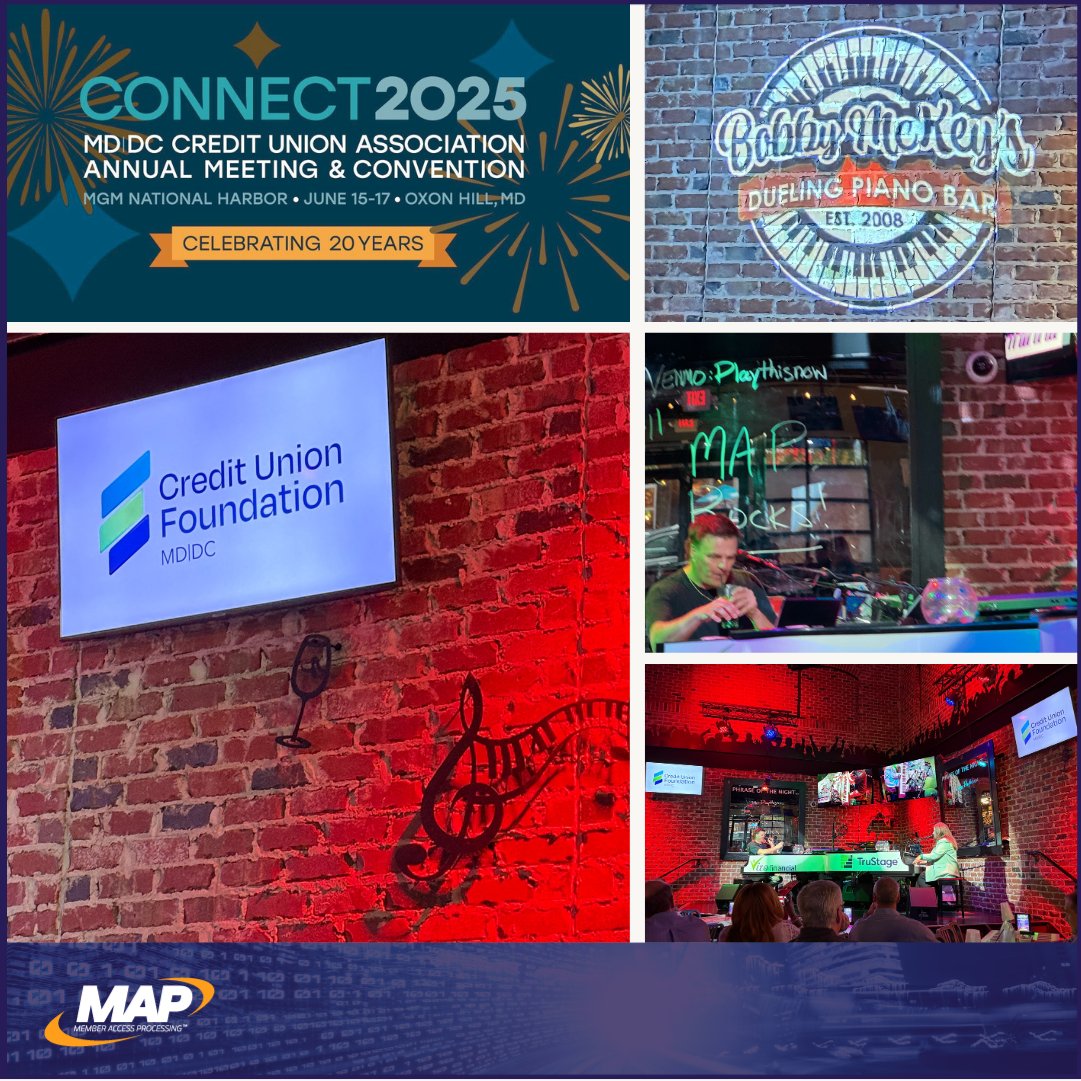 We’re off to a great start at #CONNECT2025! 🎶 The MAP Team had a blast at the Foundation Friendraiser at Bobby McKey’s—music, laughs, and support for a great cause.
#CreditUnions #CUSO #CUDifference  #FoundationFriendraiser