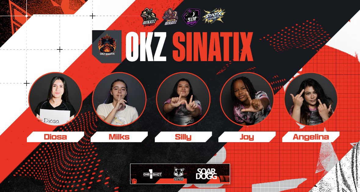 SinGamingUS's tweet image. WE DID IT!!! WE TAKE THE SERIES 4-0 and won @WxCallofDuty!!!
🏆👑 WxC Champs 👑🏆
OKZ Sinatix
@oKzEsports x @Statix_esports
👑@AngelinaCODs
👑@ItzJustSilly
👑@_joybearr_
👑@XoMilks1
👑@NotDiosa