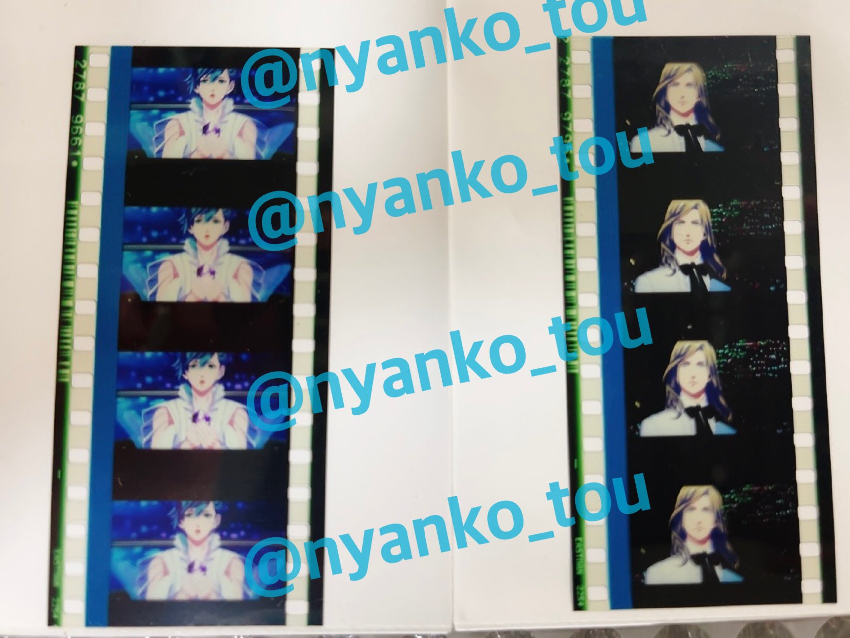 うたプリ タブナイ 特典 コマフィルム フィルム 蘭丸 カミュ