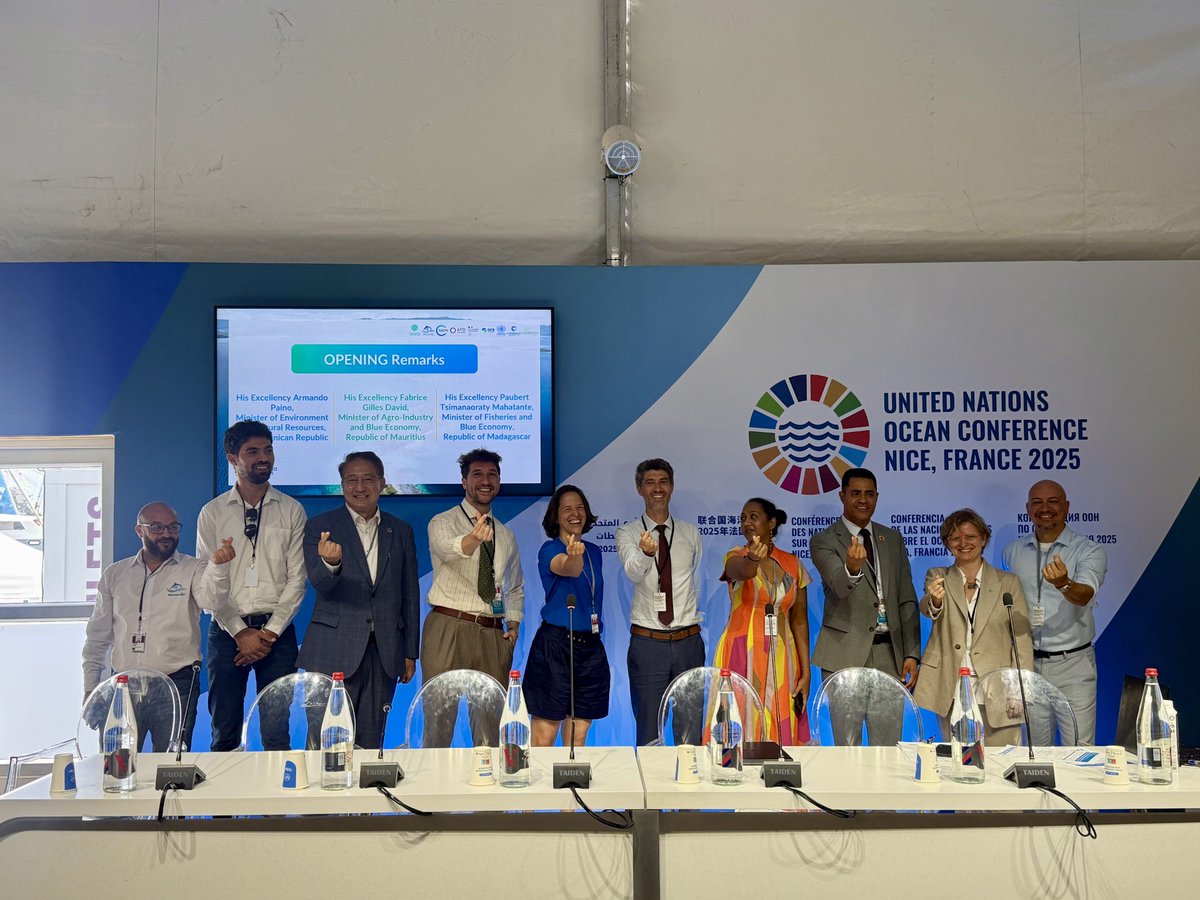 Thanks for joining us at #UNOC3 🌊
 
 💬“Science-based approaches are the foundation of our efforts to strengthen NDCs and build coastal resilience.” – Mr. Park (UNOSD/DESA)
 
 🔗gggi.org/event/unoc3-si…
 
#SaveOurOcean #BlueCarbon