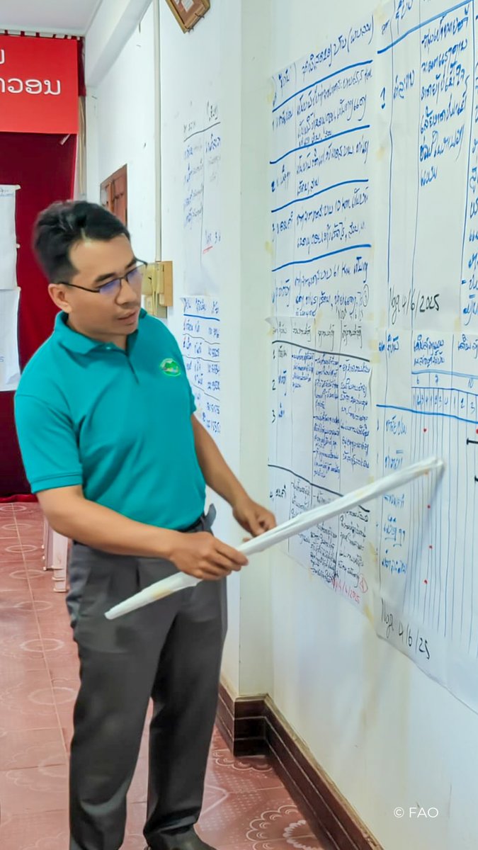 FAOLaoPDR's tweet image. FAO & PAFO advance rural irrigation/road infrastructure planning in Luang Prabang & Oudomxay—supporting Water User Groups and infrastructure to build climate-resilient livelihoods.
#FAO #Laos #LRRA #Water and infrastructure Management