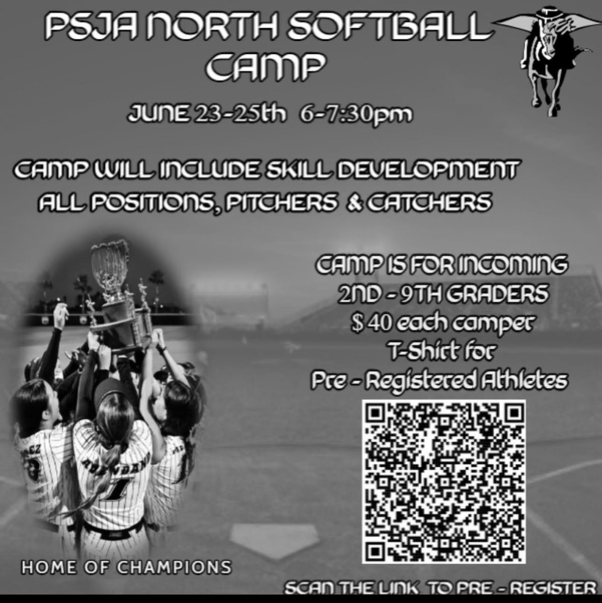 Wednesday is the last day to pre-register for camp. Don’t miss out!! <a href="/North_Raiders_A/">NHS Raider Athletics</a> <a href="/PSJANORTHECHS/">RAIDER NATION</a> <a href="/PSJA_LBJ_MS/">LBJ Middle School</a> <a href="/PSJALibertyMS/">Liberty Middle School</a>