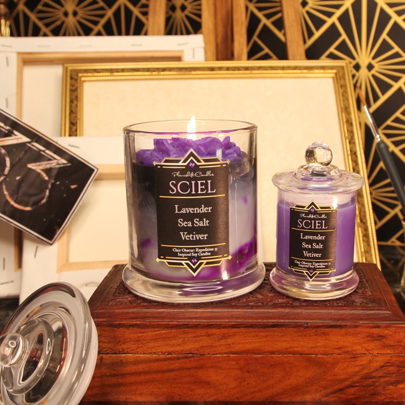 plane_shift's tweet image. Did we go too far with sea salt for Sciel&apos;s candle?

It is the last two days to place your preorders for our Expedition 33 collection and Dragon Age: Veilguard candles!
#Expedition33 #DragonAgeVeilguard