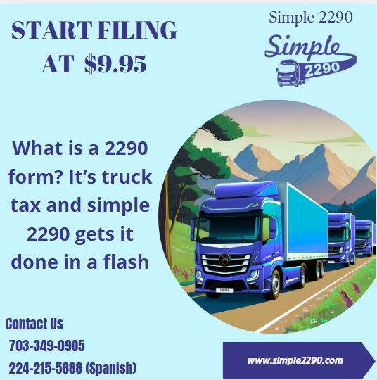 simple2290's tweet photo. What is a 2290 form? It’s truck tax and simple 2290 gets it done in a flash.
#truckdriver #truckin #truckdaily #starstruck #truckerhat #truckerlife #trucknation #pawstruck #monstertruck #liftedtruck 
https://t.co/FaTohdsXCw
support@simple2290.com
703-349-0905. https://t.co/YOo8WMMWfd