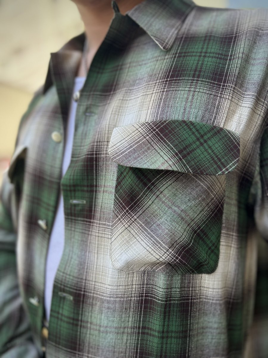 DryBones_Nagoya's tweet photo. #drybones #nagoya #vintagefashion #openshirt #ombre #checkshirt #50s #vintage #amekaji #ドライボーンズ #ヴィンテージファッション #オープンカラー #オンブレチェック #50年代 #1950年代 #ヴィンテージ #アメカジ https://t.co/93SlI2iJao