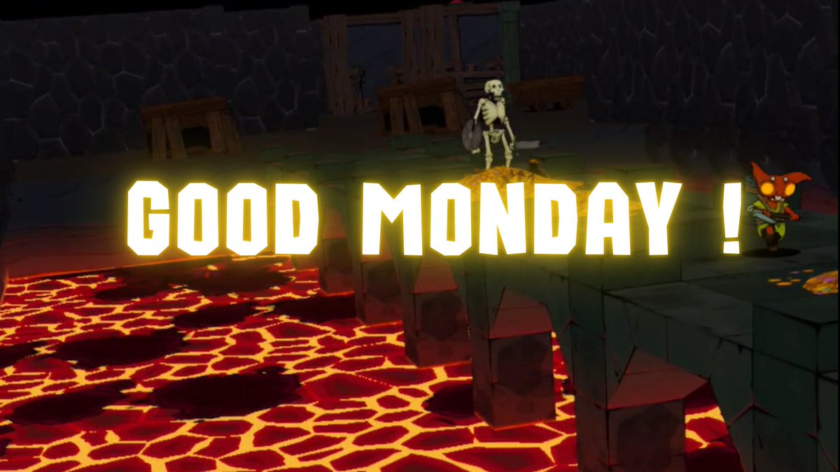 Start your week strong, with fireballs, screaming heroes, and the smell of fear in your halls.