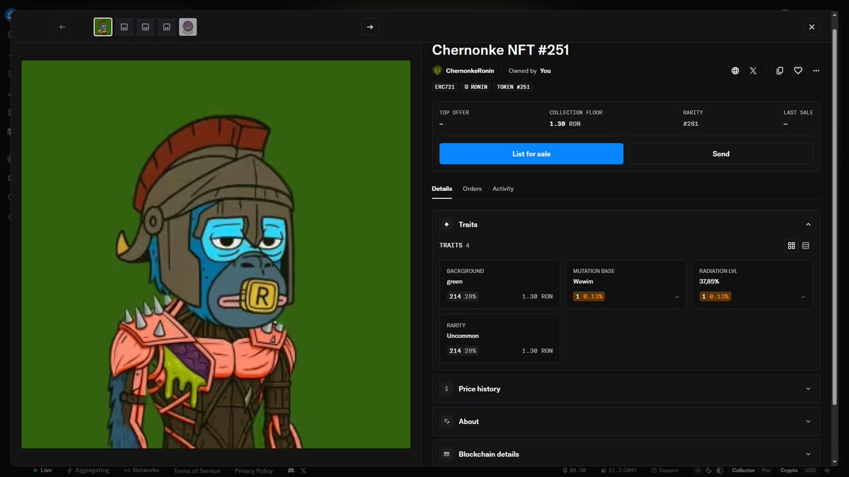 Datscp's tweet photo. lest go ! @ChernonkeRonin 
🔥 CHERNONKE 1  NFT FOR X 📷 📷 Follow

@ChernonkeRonin

📷 Like &amp; RT this post 📷 Join Discord: https://t.co/Vez39sthdS… Drop your Ronin address below (NO RNS!) 📷 Ends in 18 HOURS! 5️⃣⏳ https://t.co/m4cYEMUnSF