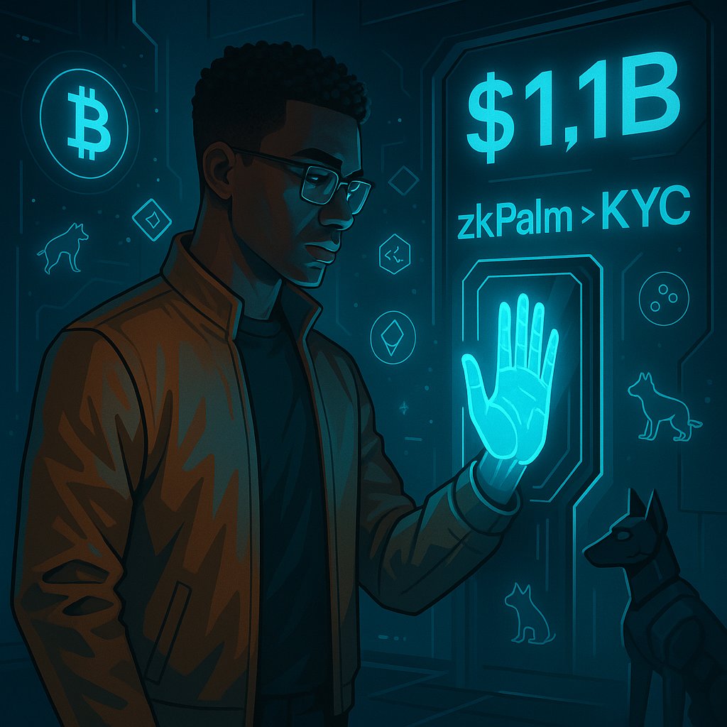 Humanity Protocol just raised $20M at a $1.1B valuation.

zkPalm scans > KYC.

Sybil-proof, private, and bot-resistant—this changes identity in Web3.

Would you trust palm-based proof over gov IDs?

#crypto #zkID <a href="/KaitoAI/">Kaito AI 🌊</a>