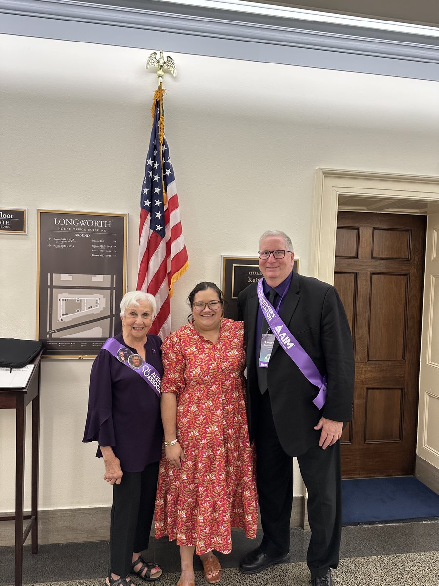Last week, as part of the Alzheimer's Impact Movement (AIM) Forum in Washington, DC, I had the honor to meet with the staff of US Representative Keith Self.  In our meeting in the Longworth House Building of the US Capitol, we discussed multiple initiatives and pending