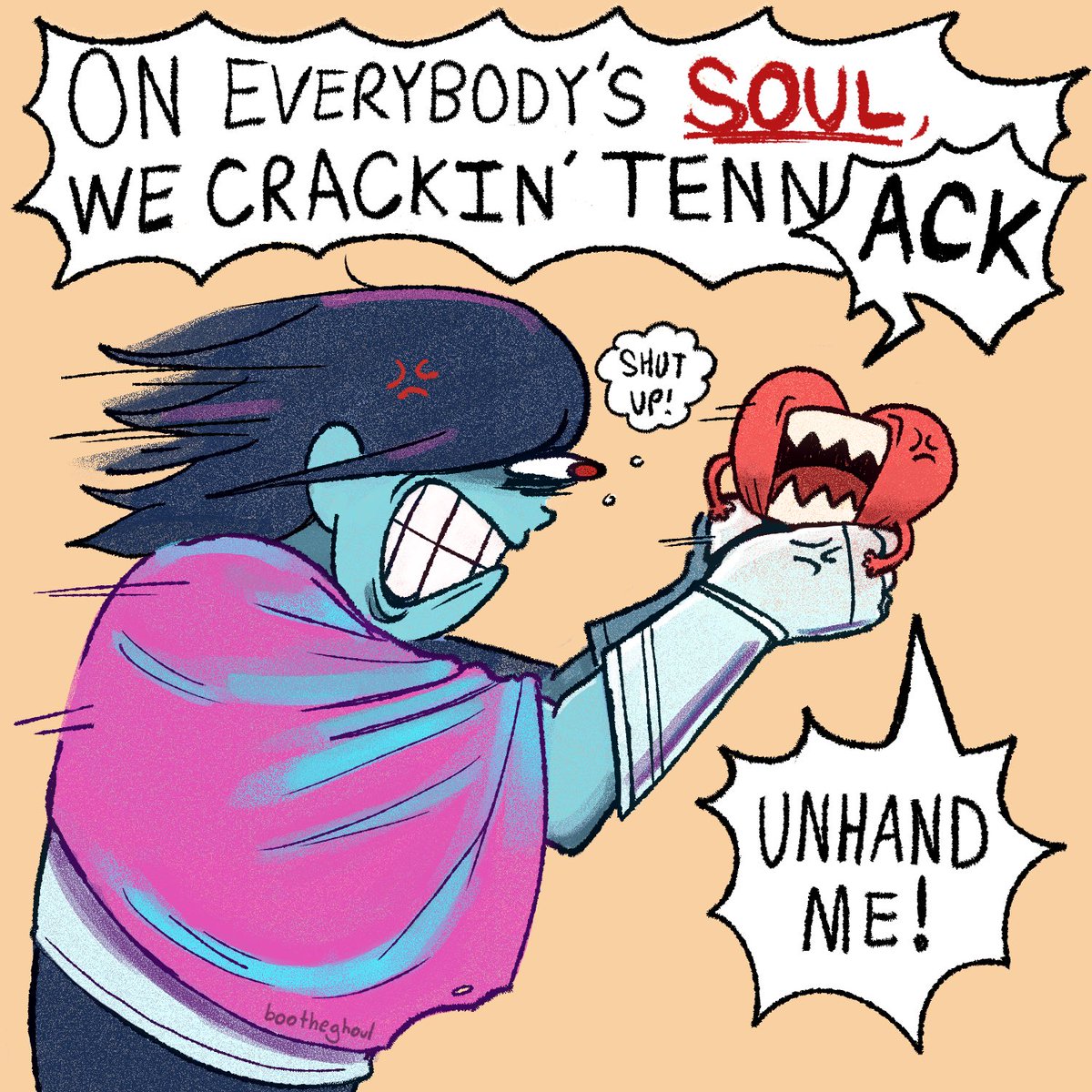 I know Kris is sick of hearing me

#DELTARUNE #tenna