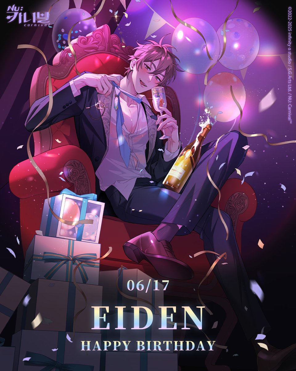 \🎂 에이트 생일 축하해 🎂/

「모두와 함께 생일을 축하하다니 정말 최고야... 응? 왜 날 빤히 보는 거야?」
「너무 많이 마신 것 같다고? 헤헤, 오늘은 내 생일이잖아. 조금 멋대로 굴어도 괜찮지 않아?」
「하지만... 그렇게 빤히 쳐다볼 거라면 차라리 좀 더 가까이 오는 게 어때?」
「...이제부턴