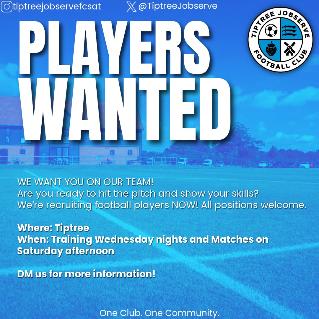 Tiptree Jobserve FC (@tiptreejobserve) on Twitter photo 